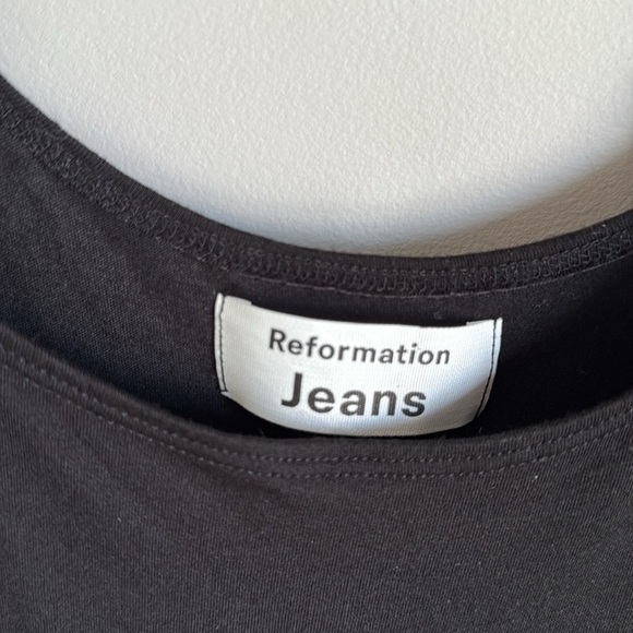 Reformation Rou Knit Midi Dress Large - Picture 9 of 13